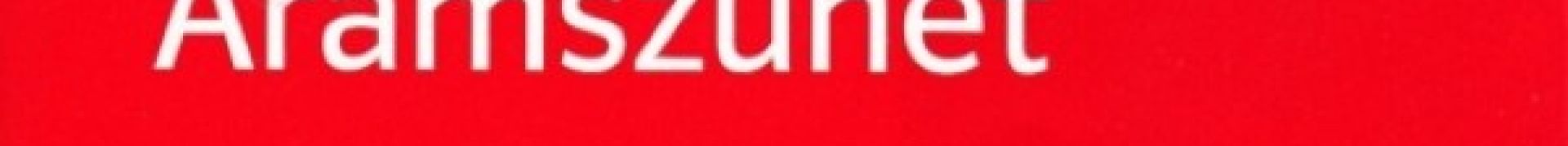 Áramszünet értesítő Áramszünet értesítő
