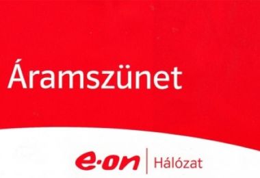 Áramszünet értesítő